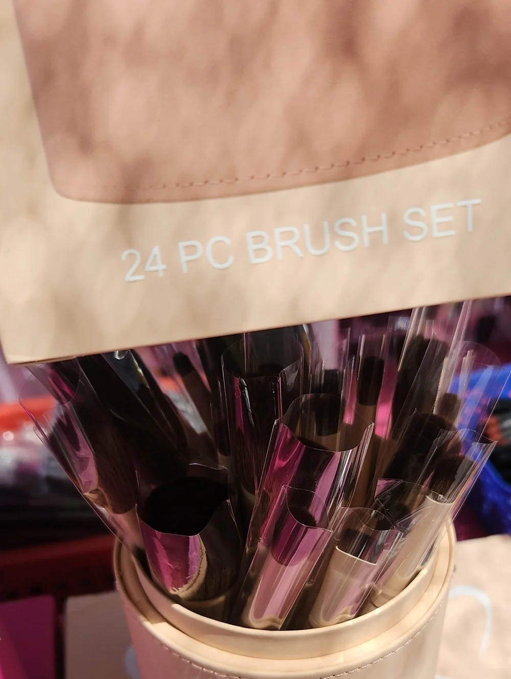 Beauty Creations Nude/Tan Makeup Brush Holder